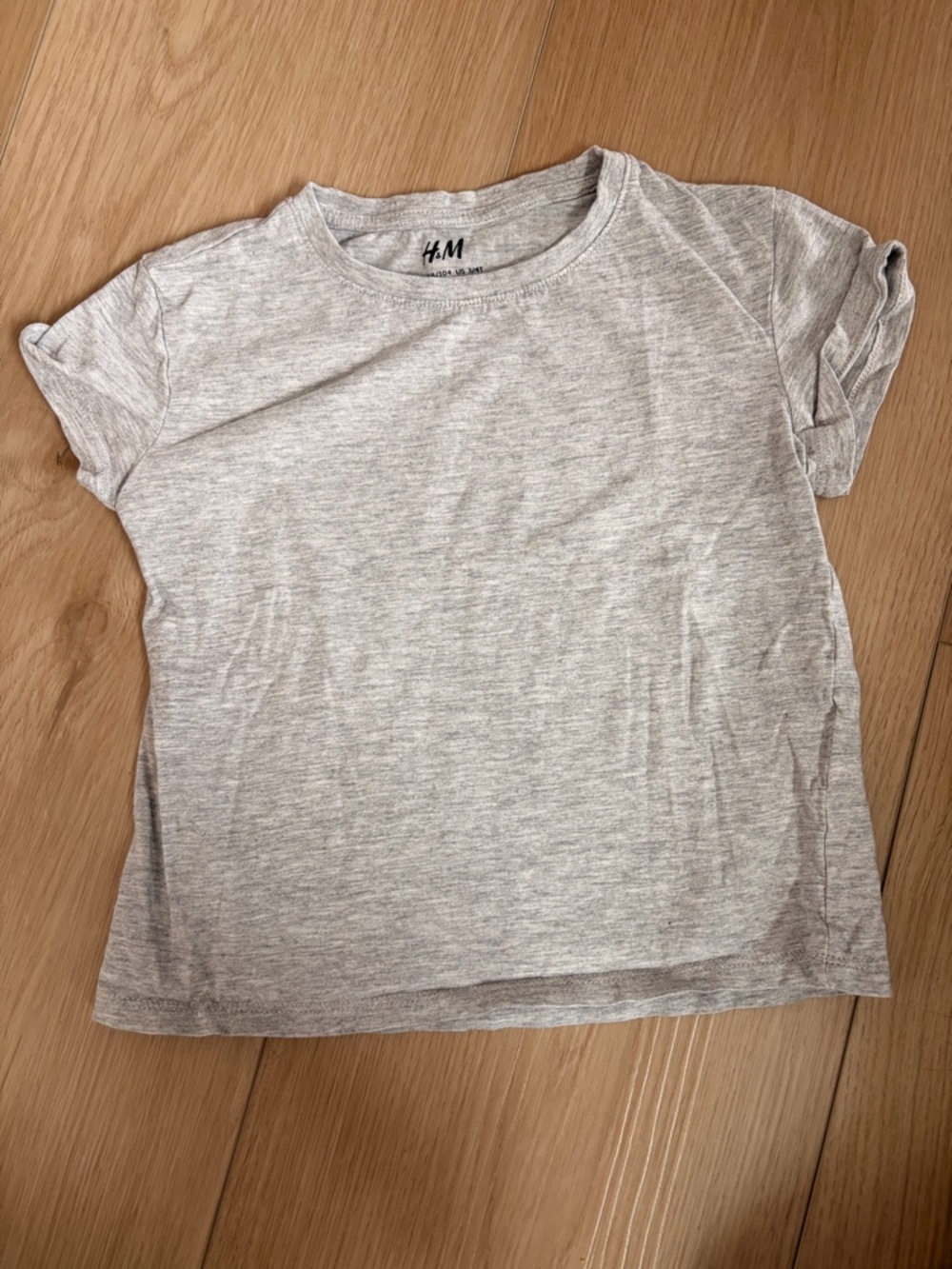 H&M Kids Short Sleeve Tee Pack - Pink, White, Gray, Black - Picture 3 of 7